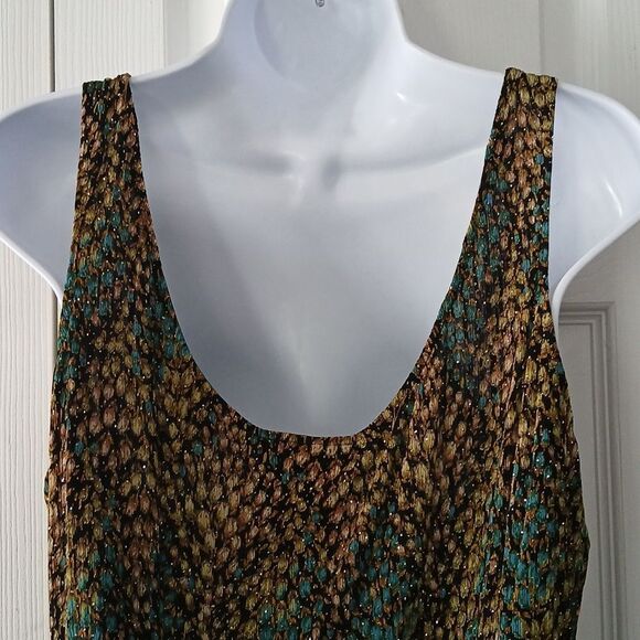 Alex Evenings 2 pc tank blouse and jacket set Sz L EUC - Picture 14 of 15